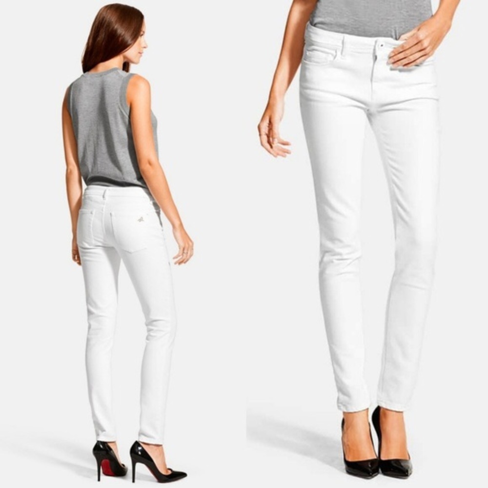 NWOT DL1961 Florence Instasculpt white jeans 27